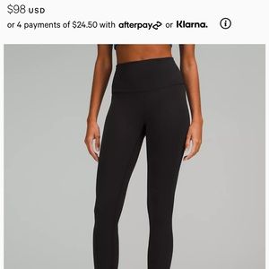 Lululemon leggings NWOT